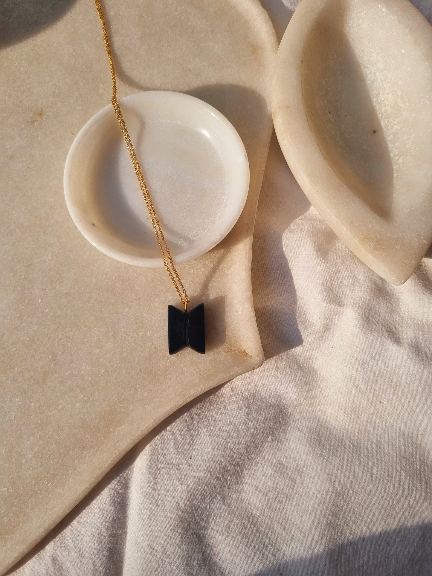 bts - Black Onyx Pendant