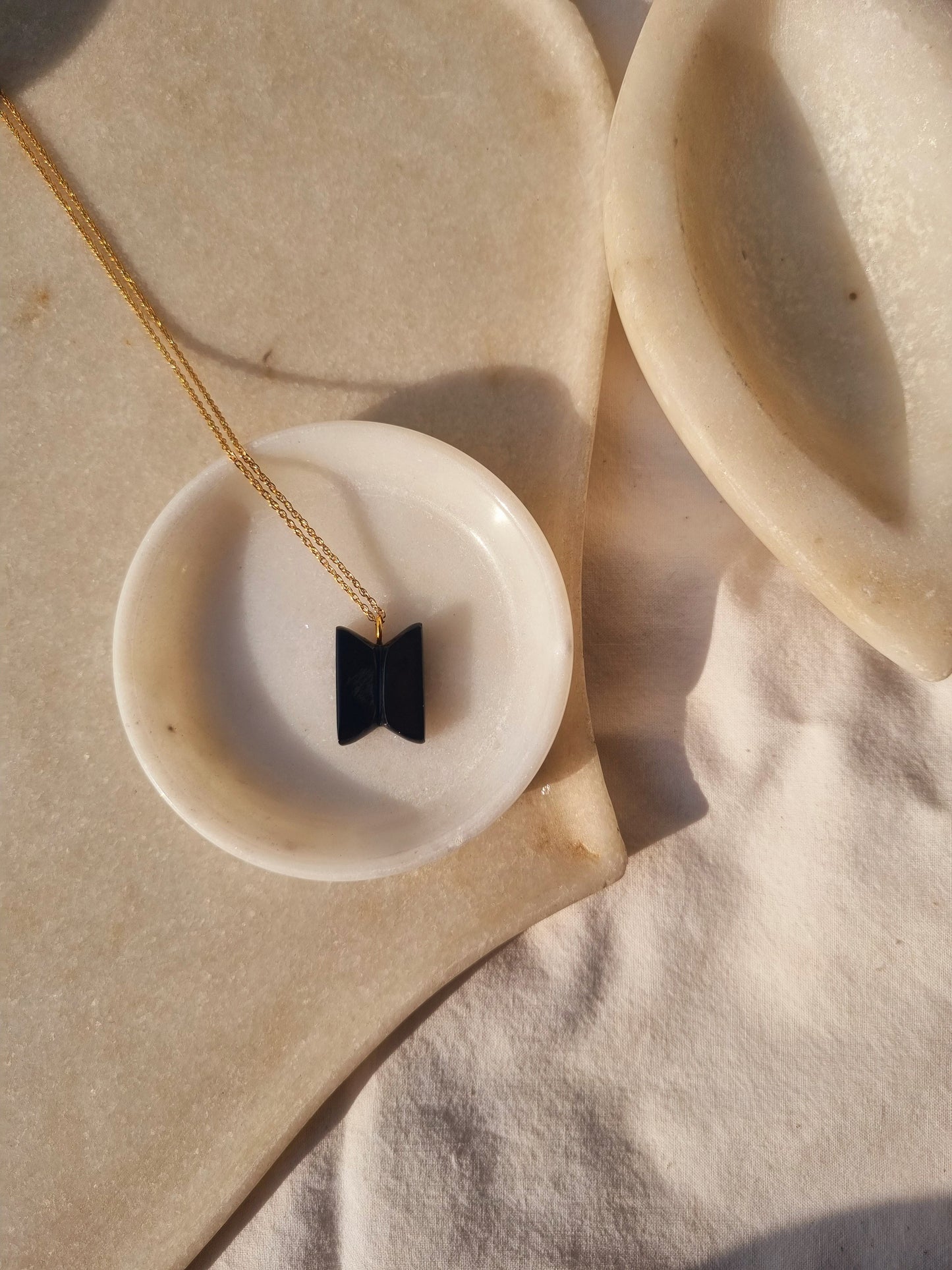 bts - Black Onyx Pendant