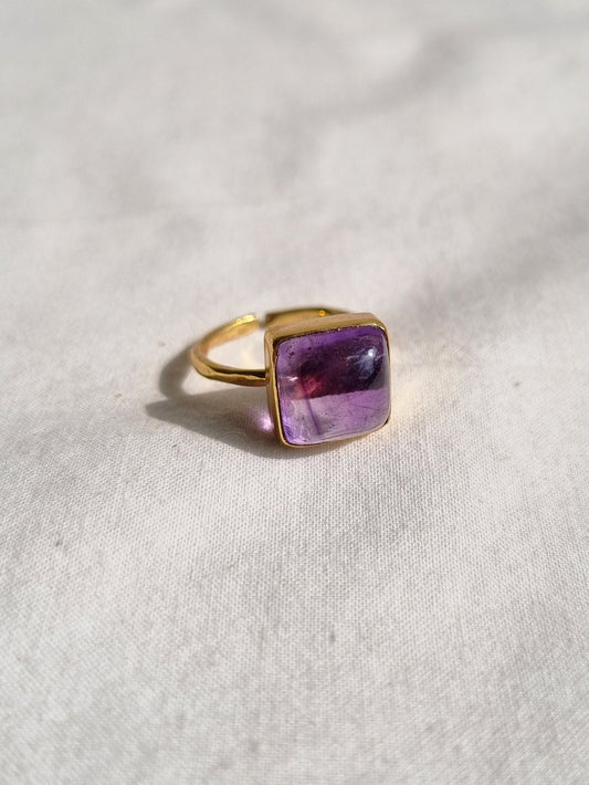 vasa - Amethyst Helix Ring
