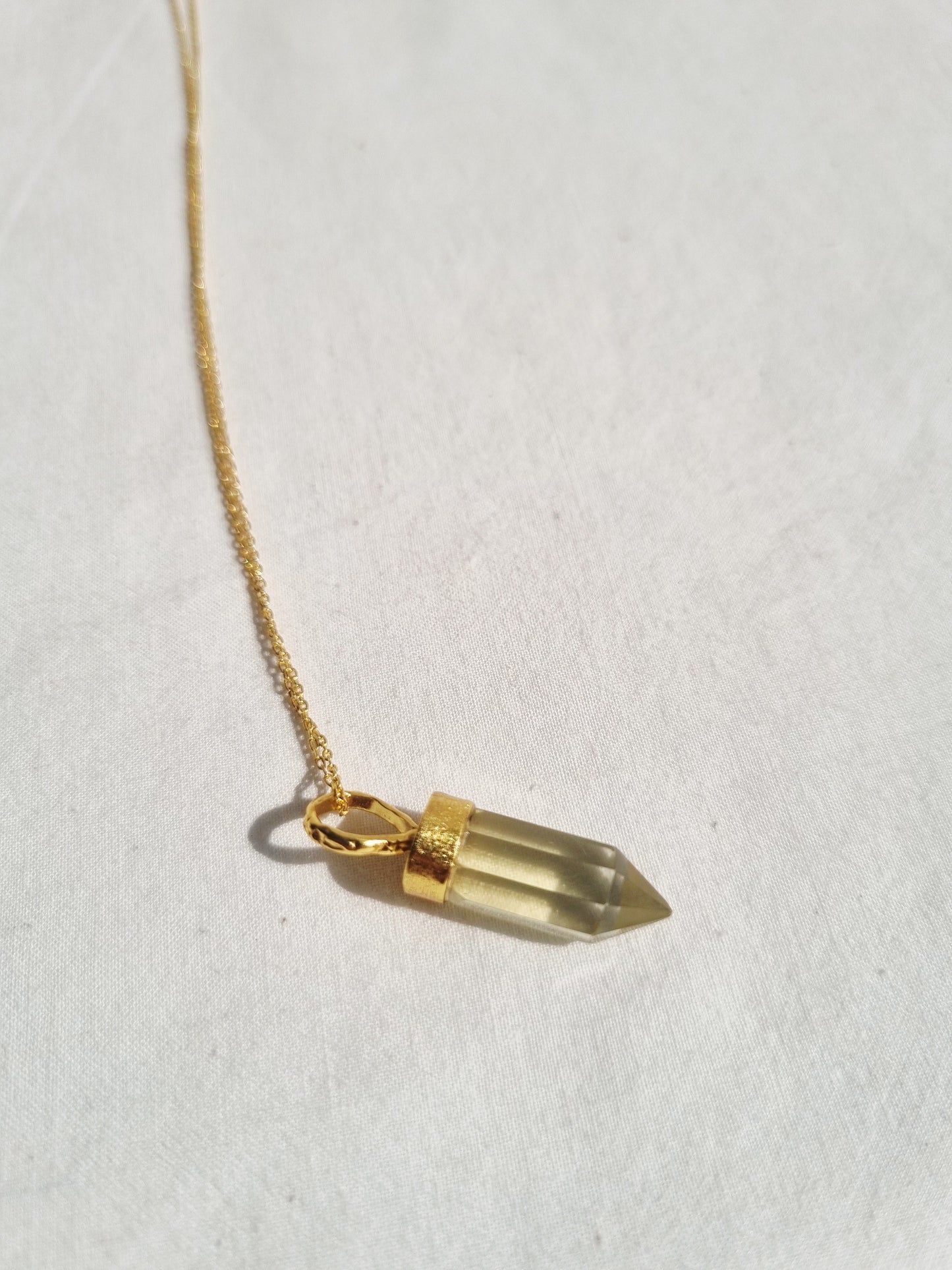 arrow - Clear quartz Pendant