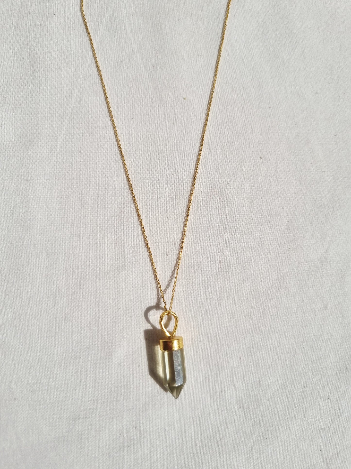 arrow - Clear quartz Pendant