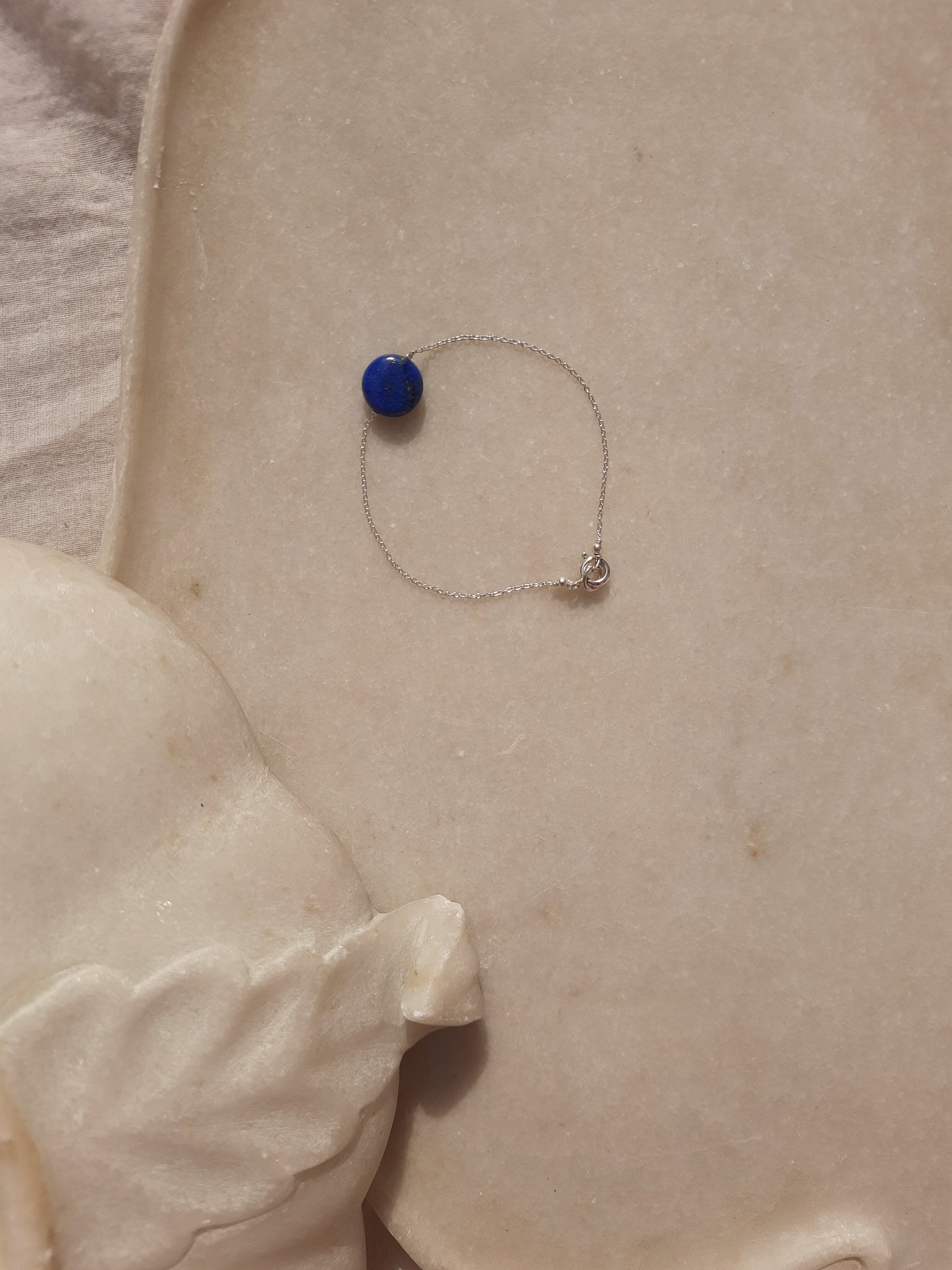 matsya - Lapiz Lazuli Round Bracelet