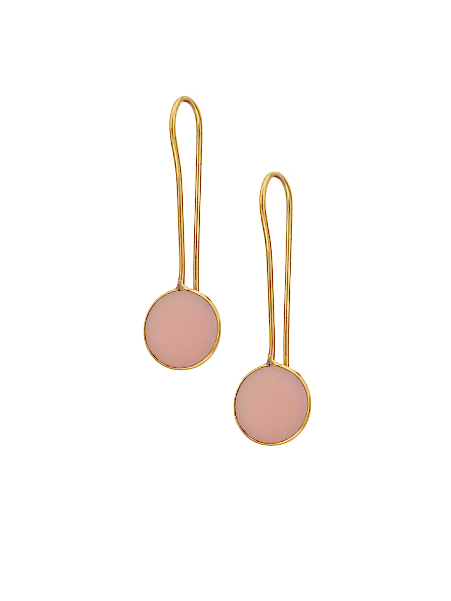 ayas - Pink Opal Round Earwire