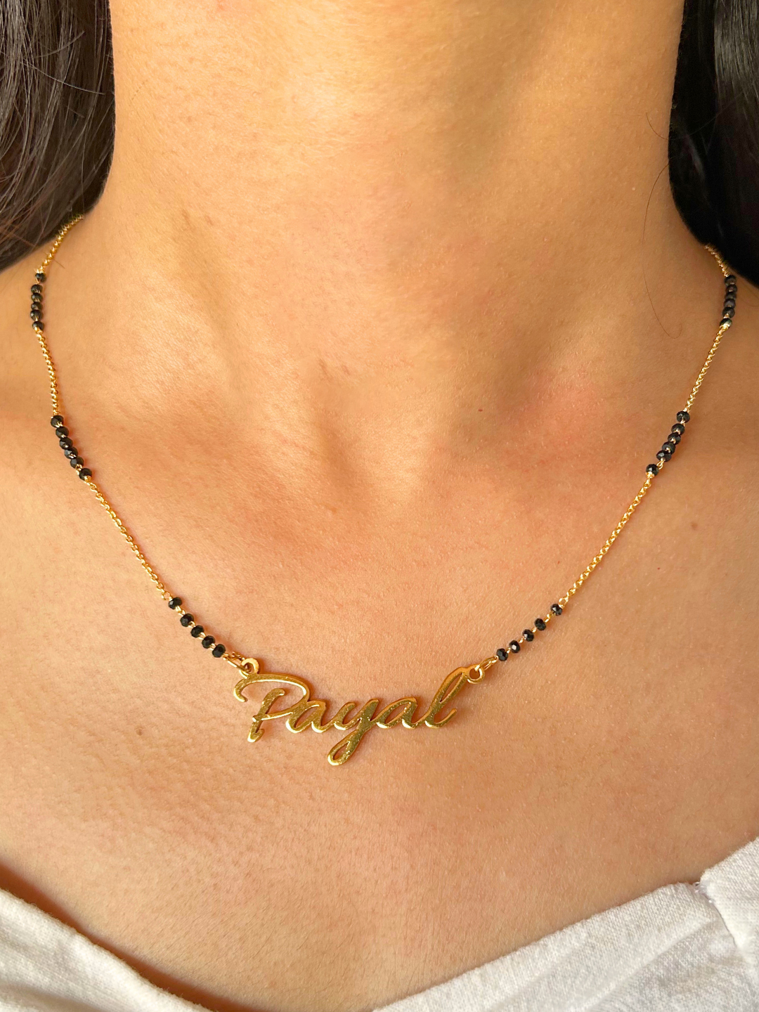 Elegant Name Mangalsutra  (Customized Name)