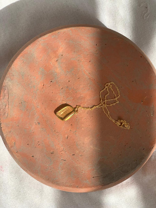 reeti - Lemon Quartz Pendant