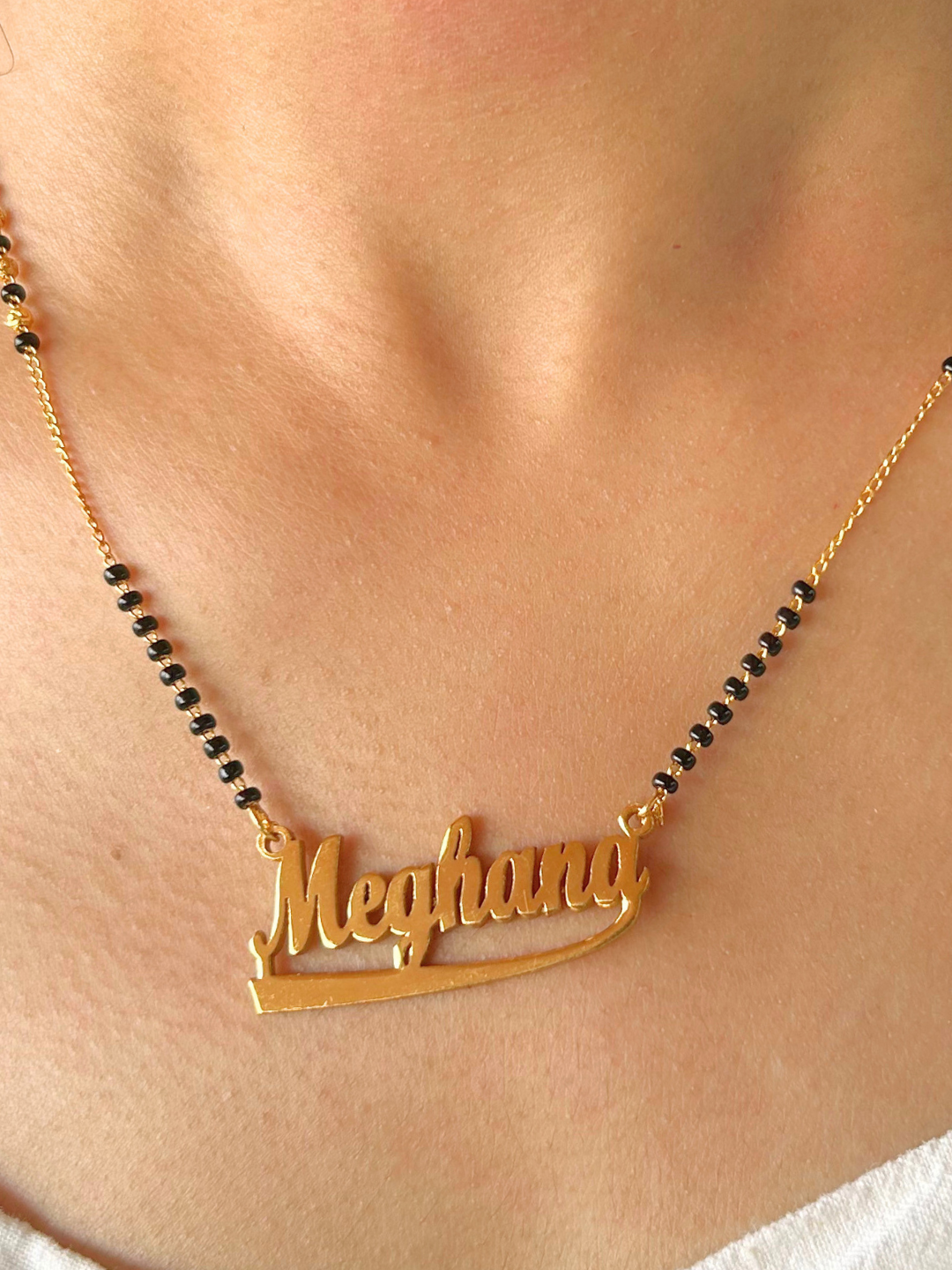 Majestic Name Mangalsutra (Customized Name)