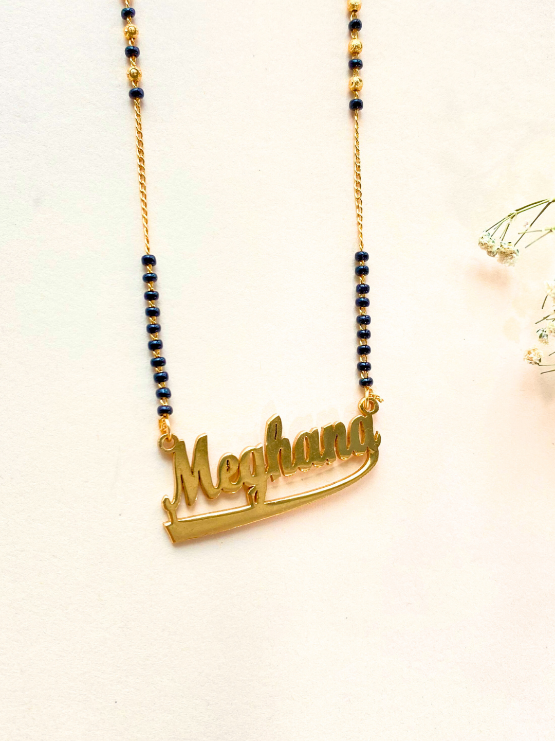 Majestic Name Mangalsutra (Customized Name)
