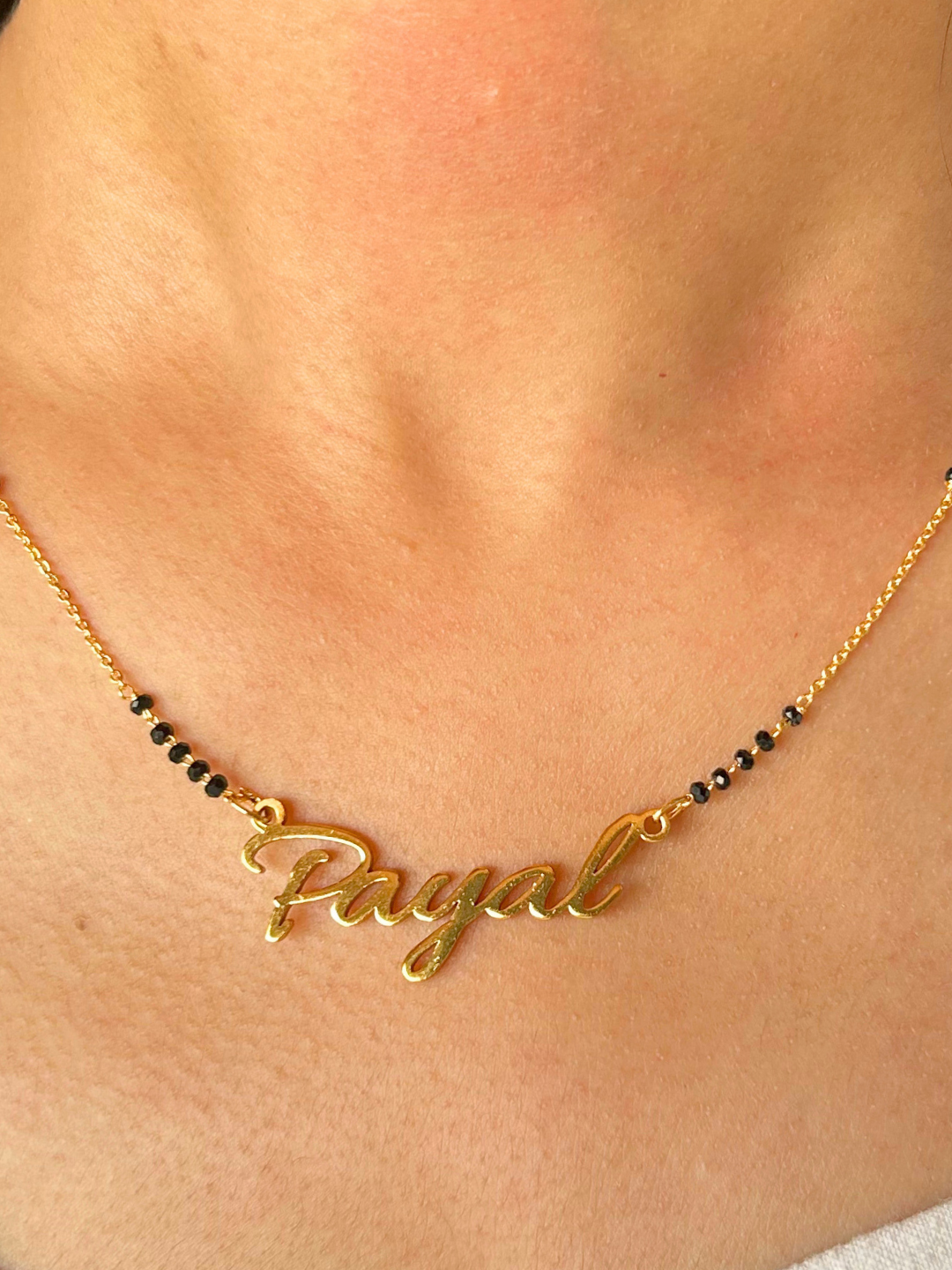 Elegant Name Mangalsutra  (Customized Name)